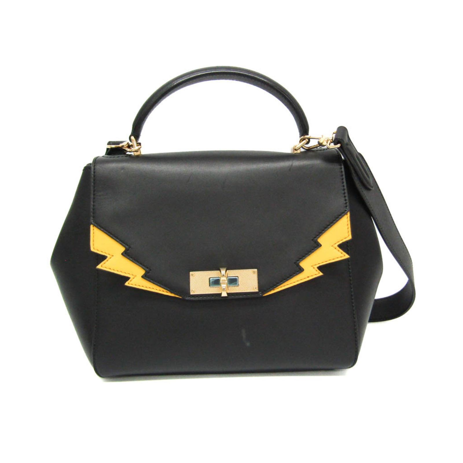 レア！美品】バリー BALLY ハンドバッグ レザー ブラック ショルダー 