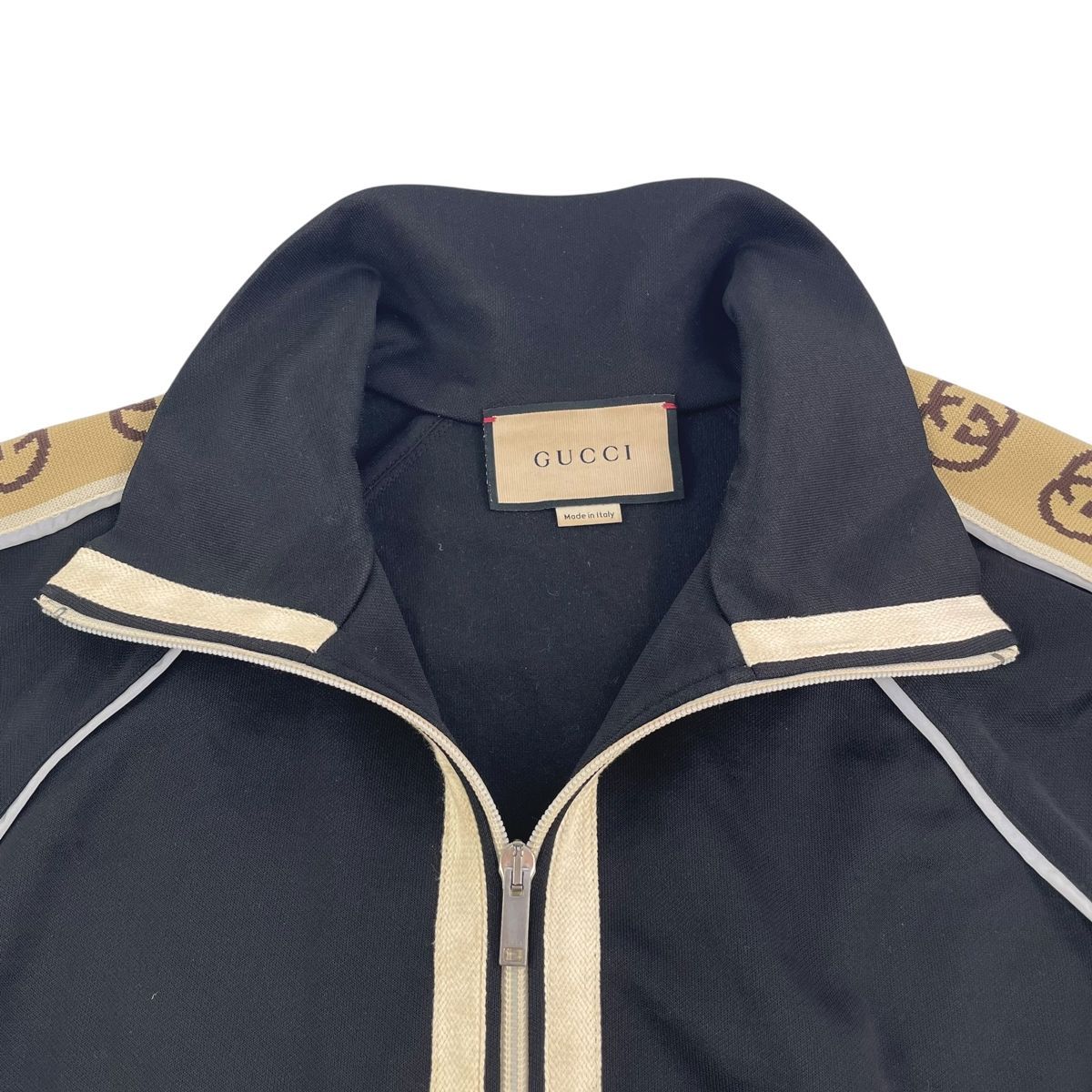 中古】 GUCCI グッチ オーバーサイズ テクニカル トラックジャケット