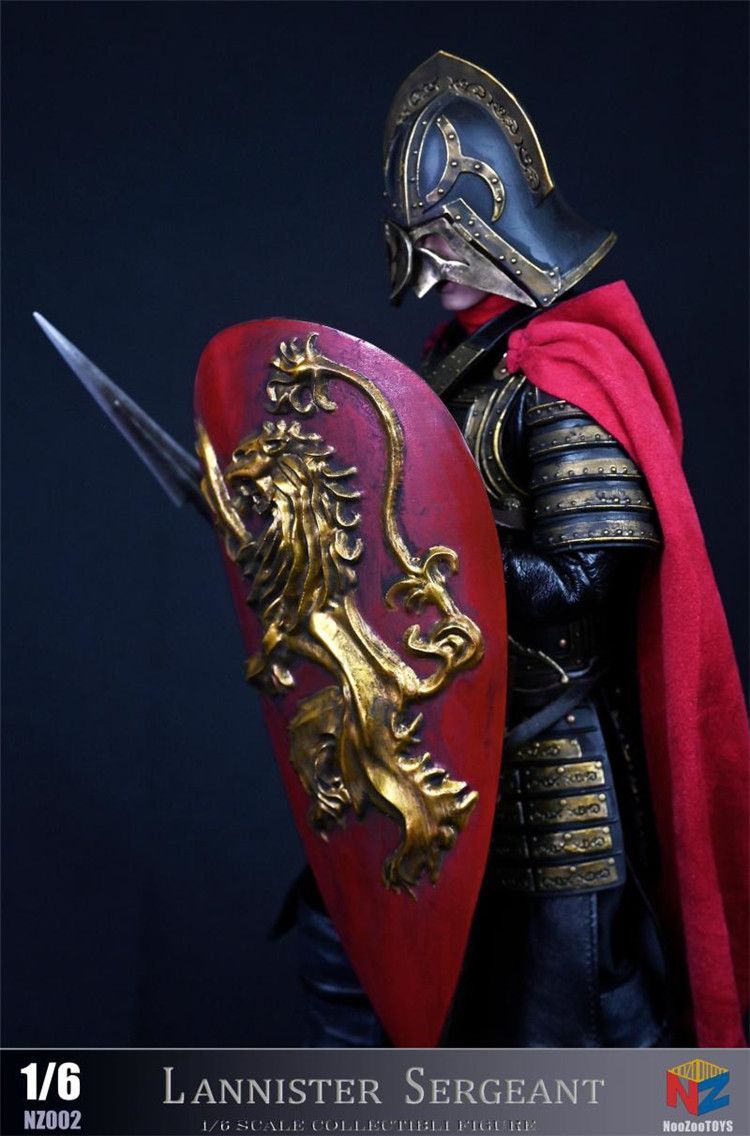NOOZOOTOYS 1/6 ラニスター 兵 NOOZOOTOYS 1/6 Lannister Nobleman Knight with Metal Armor