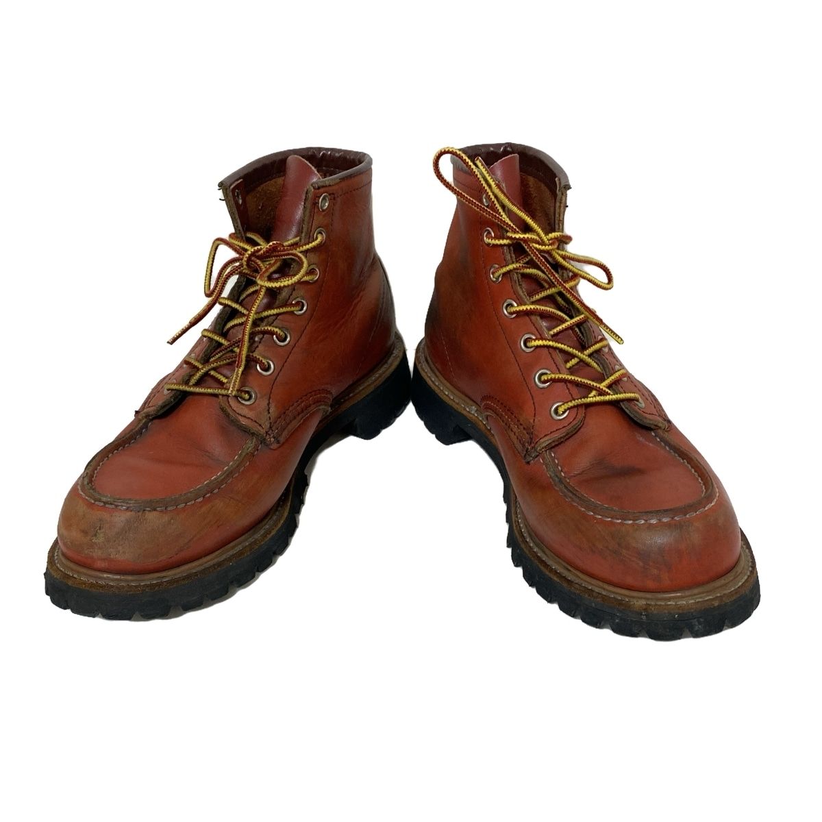 Red Wing(レッドウイング) ショートブーツ US8 1/2D メンズ - 8135 ブラウン レースアップ レザー - メルカリ