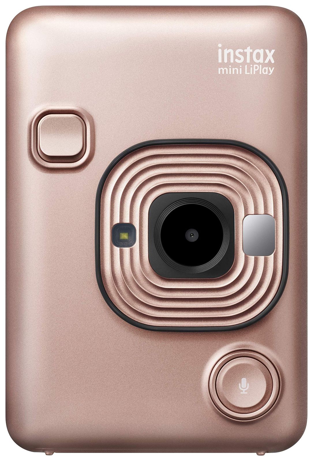 富士フイルム FUJIFILM チェキ インスタントカメラ|スマホプリンター instax mini LiPlay ブラッシュゴールド INS MINI HM1 BLUSH GOLD ブラッシュゴールド カメラ単体