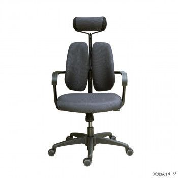 DUOREST デュオレスト リクライニングチェア ドットブラック DR-7600F