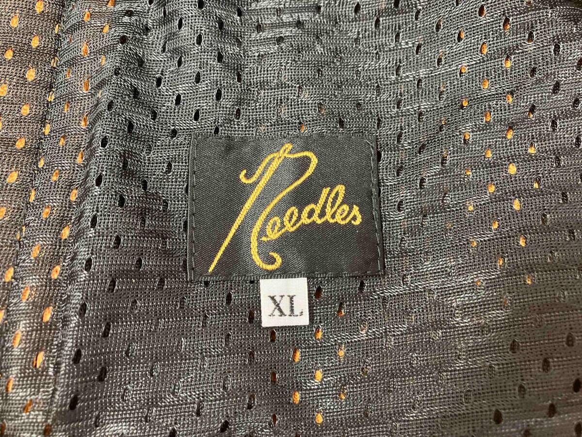 NEEDLES ジャージ トラックパンツ ゴールド サイズXL Needles トラックパンツ ジャージ ネイビー ゴールド Мサイズ NEEDLES NEEDLES STUDIOUS ジャージ ニードルズ Mサイズ 中古・古着通販