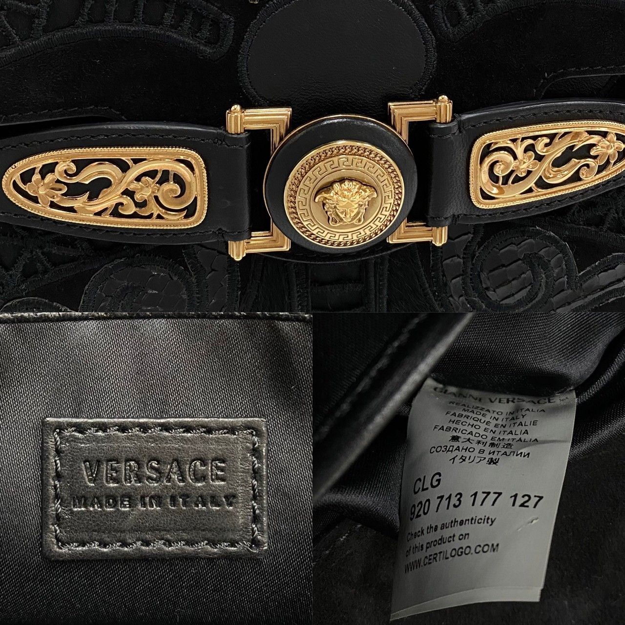 VERSACE 美品ハンドバッグ