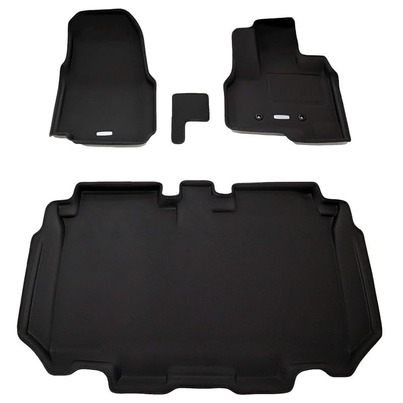 クラッツィオ(Clazzio) 車用品 立体 フロアマット 車種専用モデル N-BOX/N-BOXカスタム 2017(H29)年/9月~2023(R5)年/9月 NEWラバータイプ ブラック 1台分セット計5点 水洗いOK ジャストフィット EH-2045 1