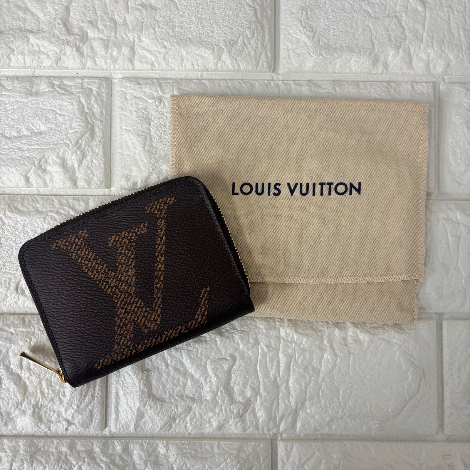 ◼︎ ルイヴィトン コインケース LOUIS VUITTON 小銭入れ レディース ブランド ヴィトン 財布 ラウンドファスナー モノグラム ジャイアント リバース ジッピー コインパース M69354 M67690