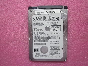 HP 320GB SATAハードドライブ5，400 RPM，7mm 00FC434用純正HD。