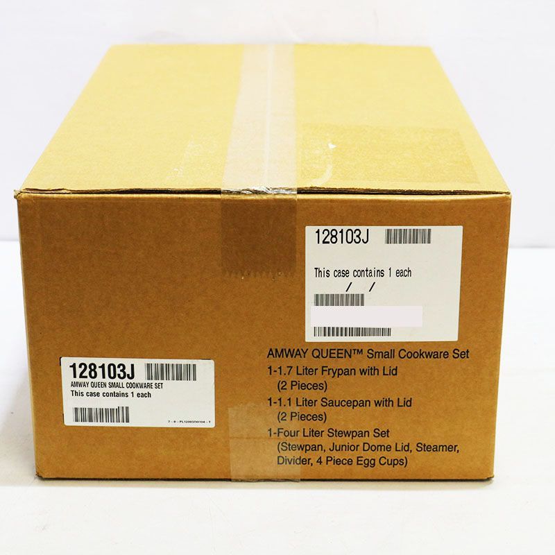 未開封 アムウェイ クィーン クックウェア Sセット 128103J 現行モデル MR7-10-112 WWW_SKLAD-KIRPICHA_RU