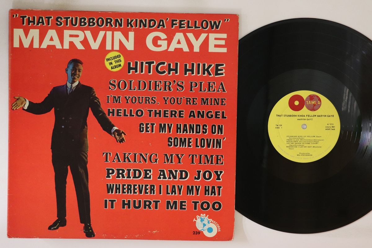 米LP Marvin Gaye That Stubborn Kinda Fellow TM239 MOTOWN /00260