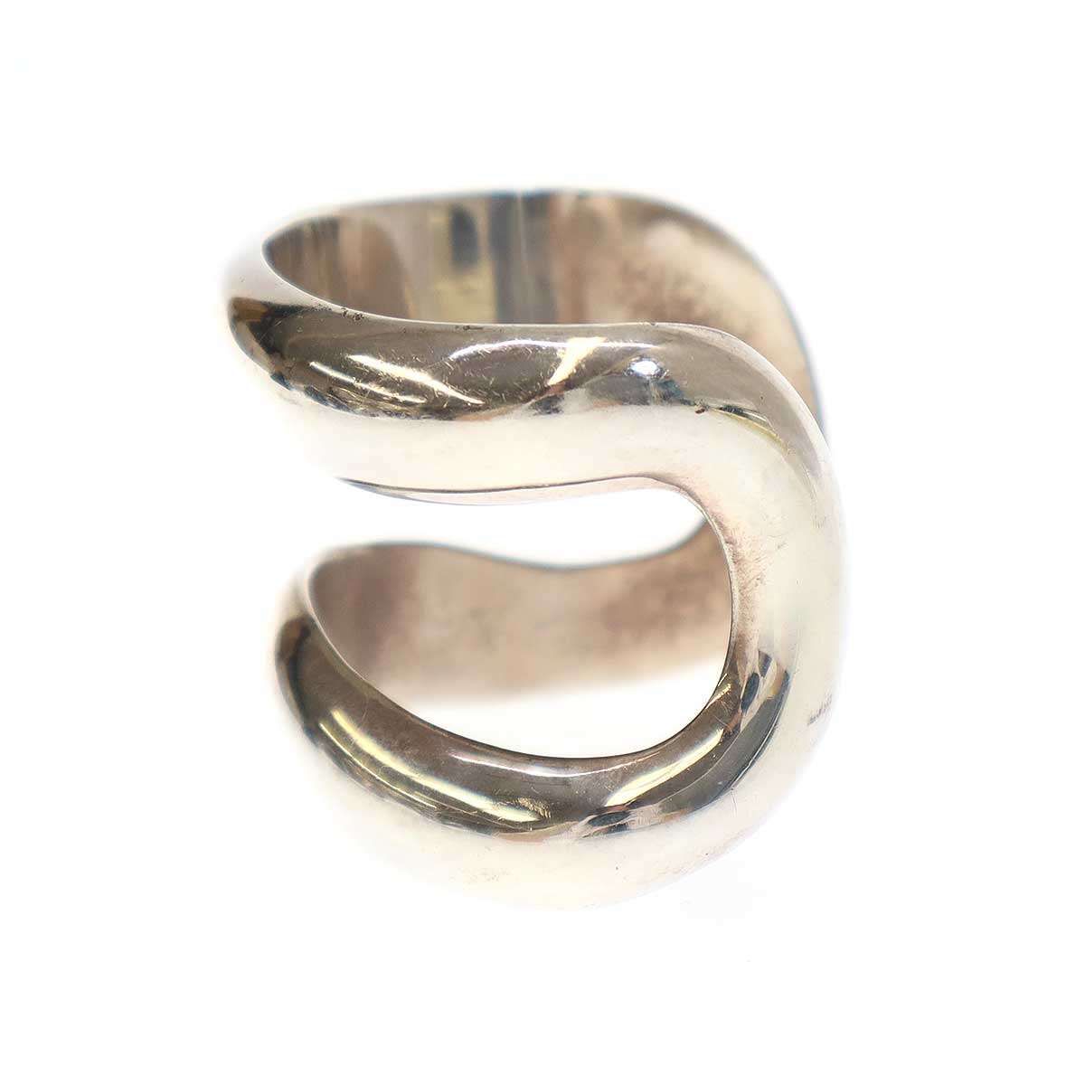 今日までの出品のためTiffany & Co. シルバーオープンバングル TIFFANY&Co ティファニー 1984 ヴィンテージ エルサ・ペレッティ