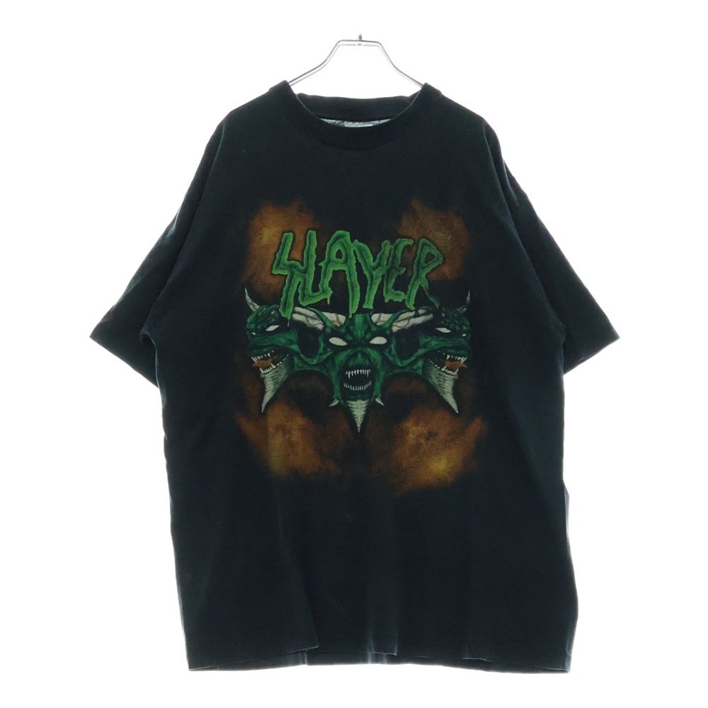 VINTAGE ヴィンテージ 90s SLAYER DIABOLUS ON TOUR スレイヤー Tシャツ 半袖カットソー ブラック
