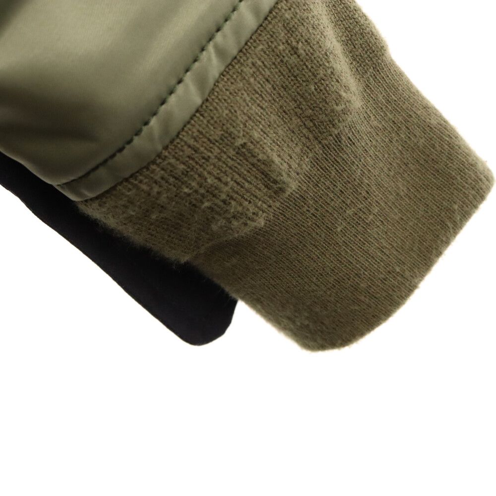 Sacai (サカイ) 21SS Cotton Oxford Nylon Twill Shirt コットン オックスフォード ナイロン ツイル シャツ  ジャケット ネイビー/カーキ SCM-040