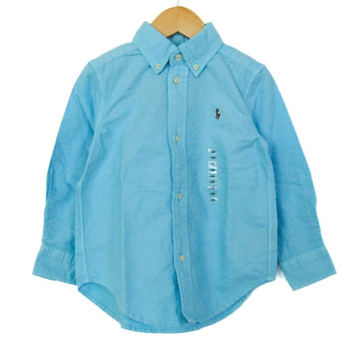 【新品未使用タグ付き】 Ralph Lauren キッズ 長袖シャツ ラルフローレン 長袖シャツ トップス ボタンダウン 未使用品