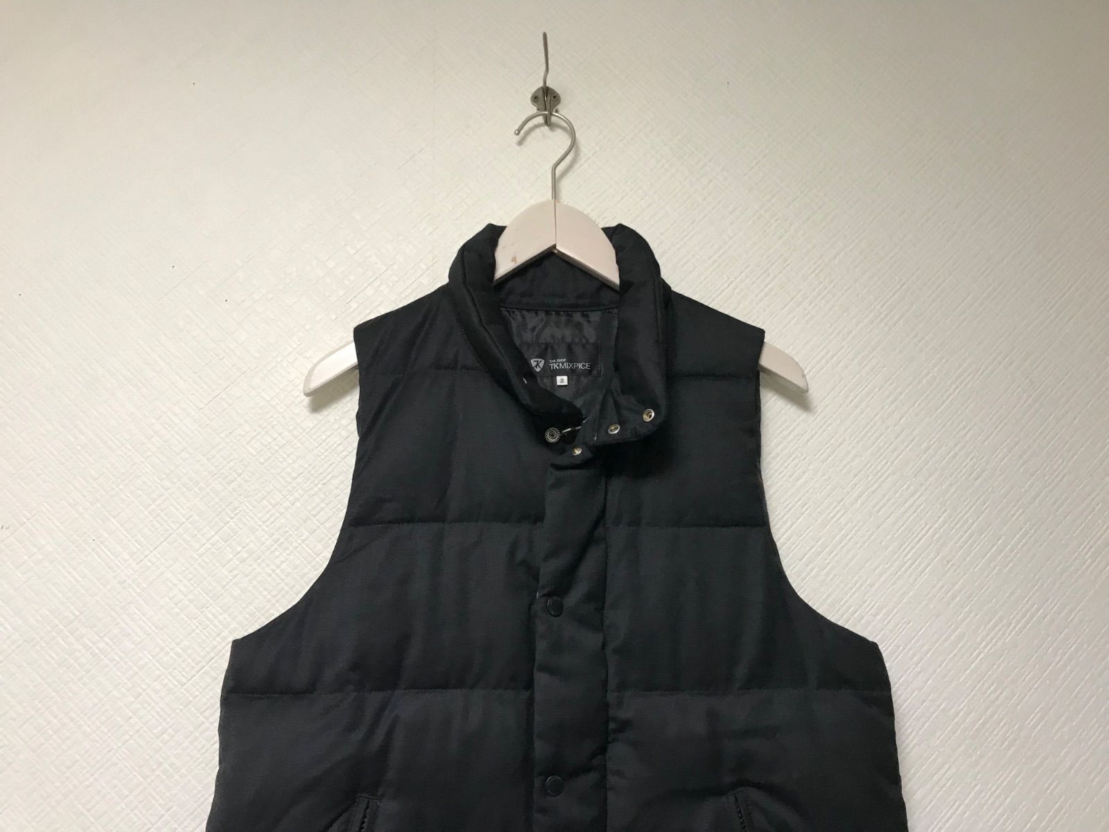 本物タケオキクチTAKEOKIKUCHIコットンジレベストミリタリーワークL 
