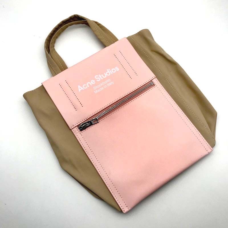 ACNE STUDIOS Baker Out S MINI TOTE BAG アクネストゥディオズ ショッピングトート ミニトート バッグ ピンク -  メルカリ