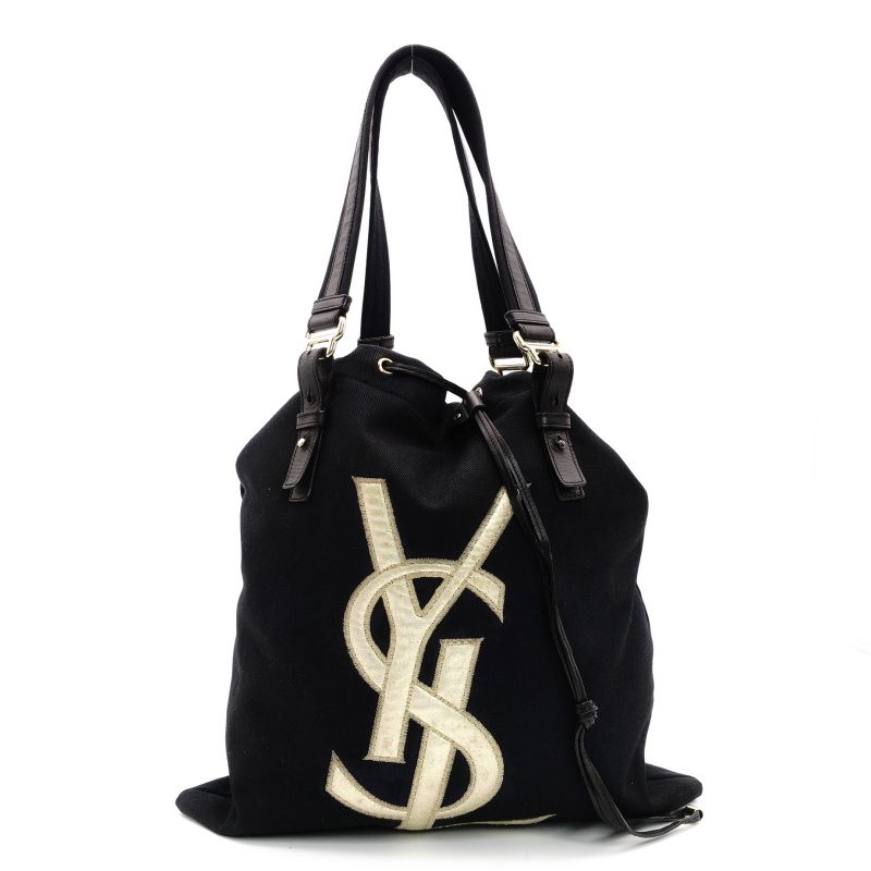 Yves saint Laurent トートバッグ カハラ YSLロゴ イヴ サンローラン カハラバッグ トートバッグ YSLロゴ