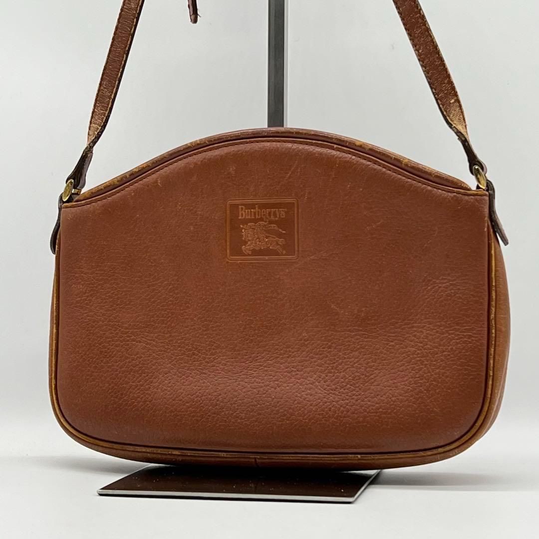 ✨良品✨バーバリー BURBERRY ノバチェック レザー ショルダーバッグ