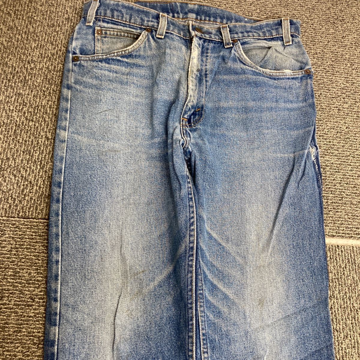 Levi's デニムパンツ M～L ブルー ジップアップ リーバイス