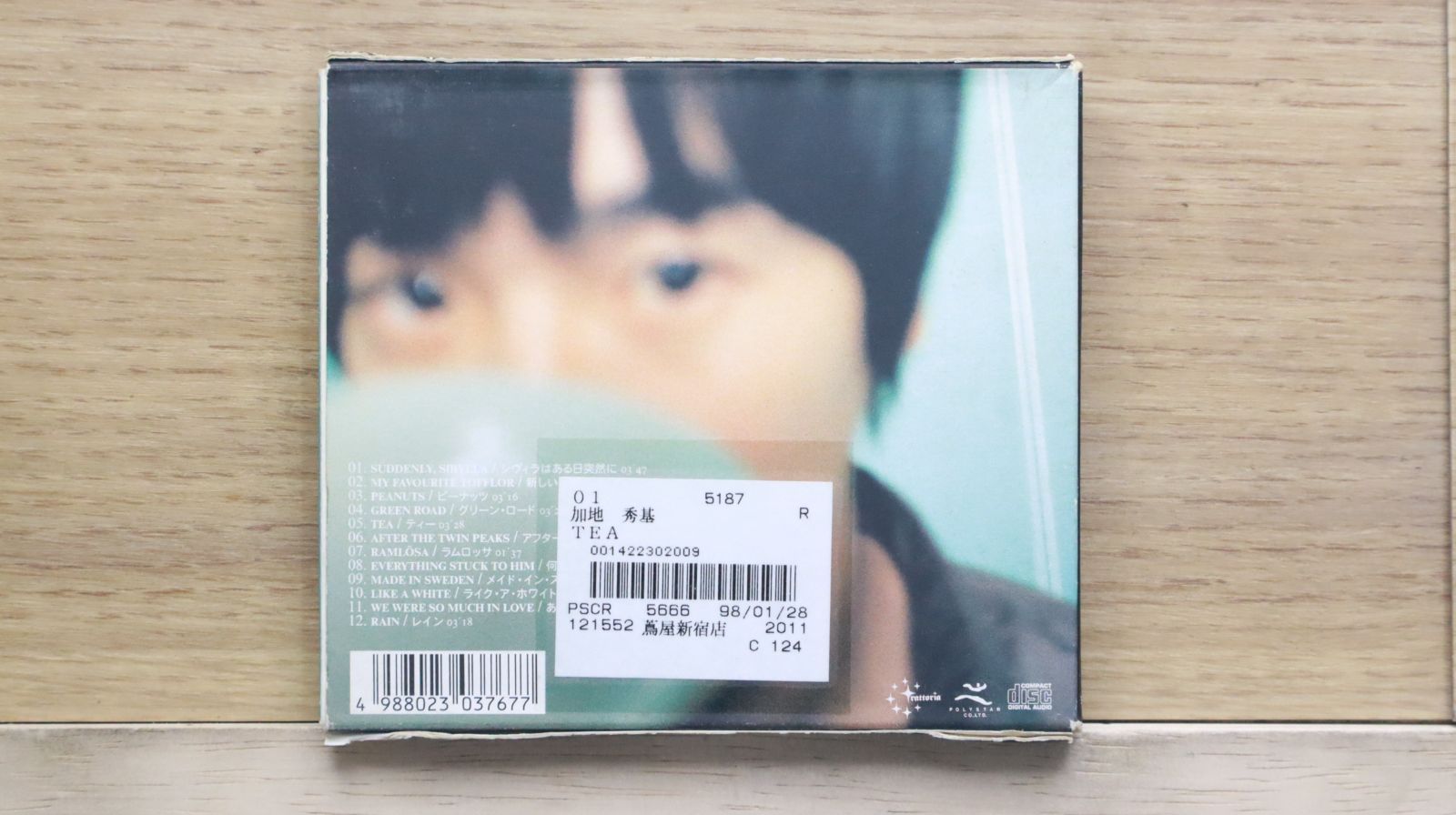 国内盤CD☆加地秀基/Hideki Kaji□ TEA 【PSCR5666