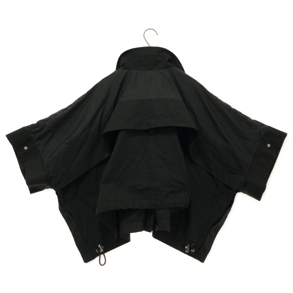 ポンチョ・ケープ sacai Striped hooded cape sacai Striped hooded cape (sacai/ポンチョ・ケープ