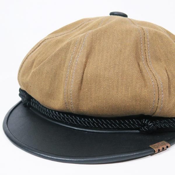 NEIGHBORHOOD ネイバーフッド 14AW NEW YORK HAT BRANDO/C-CAP 142SDNYN-HT01 ニューヨークハット  キャスケット ブラウン キャップ 帽子 - メルカリ