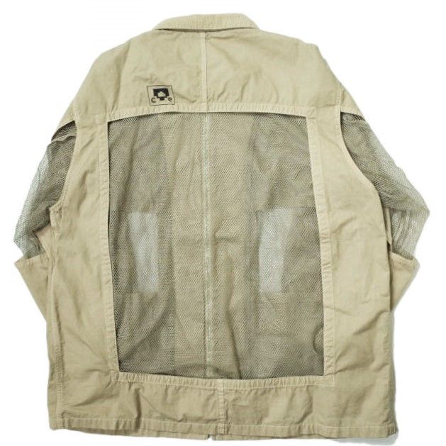 新品 C.E シーイー 22SS 日本製 OVERDYE MESH WINDOW JACKET オーバーダイメッシュウィンドウジャケット L  BEIGE CAV EMPT アウター s18278 - メルカリ