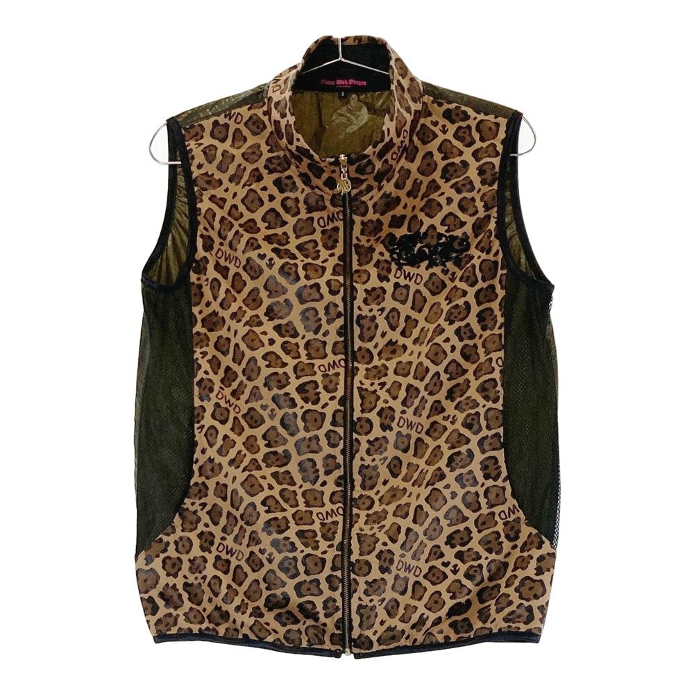 ダンスウィズドラゴン Dance With Dragonフリース レオパード ダンスウィズドラゴン Dance With Dragonフリース レオパード