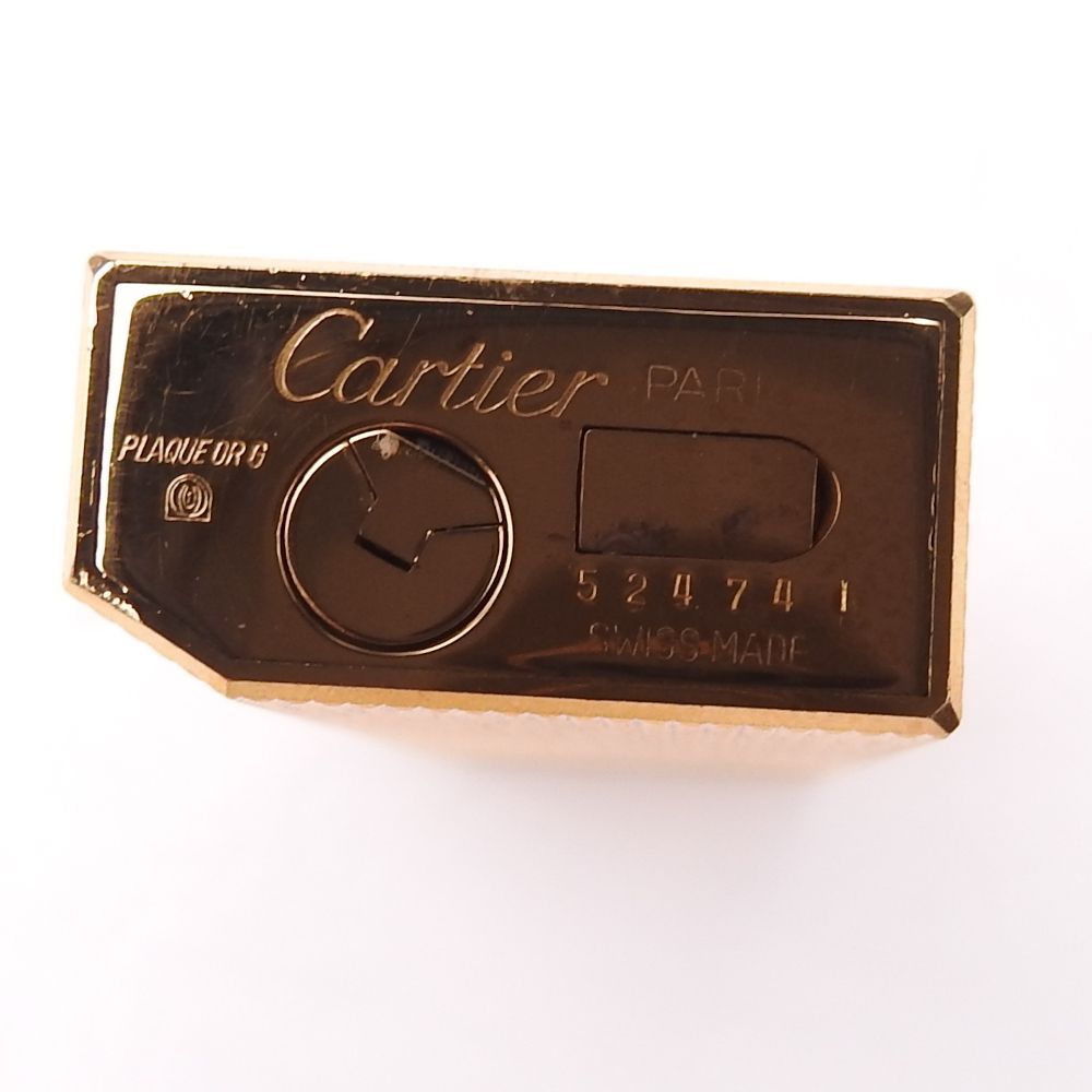 着火 済み ?Cartier カルティエ ガスライター ゴールド 柄物 5角形モデル 喫煙グッズ メンズ 現状渡し AAランク?️正規品 ケース カード付 WWW_KANDAIZUMI_COM