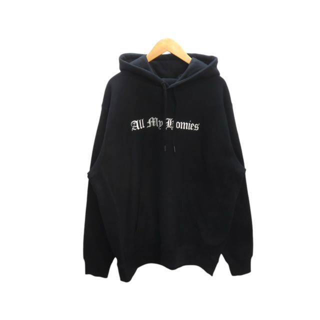 ALL MY HOMIES EMBROIDERY HOODIE BLACK サイズXL オールマイ