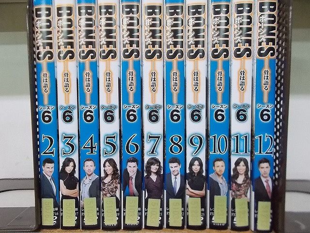 DVD BONES ボーンズ 骨は語る シーズン1～ファイナル(シーズン6の1巻欠