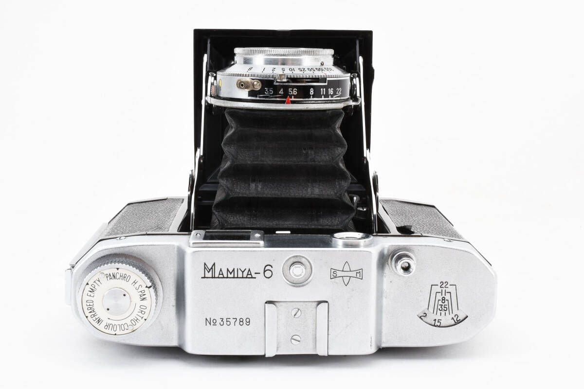 動作OK Mamiya 6 SEKOR T 75cm F3.5 Mamiya 6 Model V (1953) - mike eckman dot com