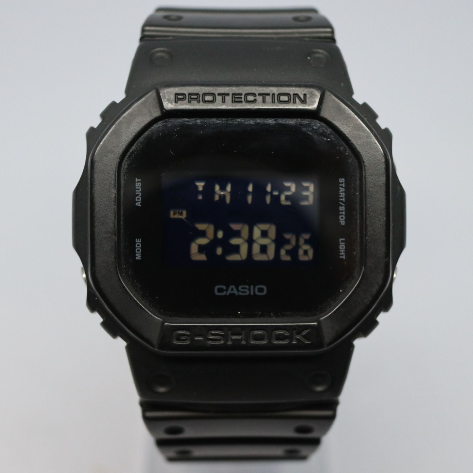 稼働品】CASIO カシオ G-SHOCK ジーショック DW-5600BB-1 人気モデル