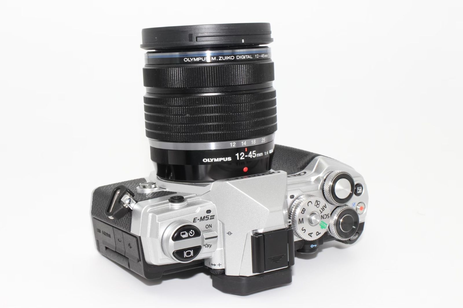 シャッター回数445回 極上品☆OLYMPUS OM-D E-M5 Mark III 12-45mm F4