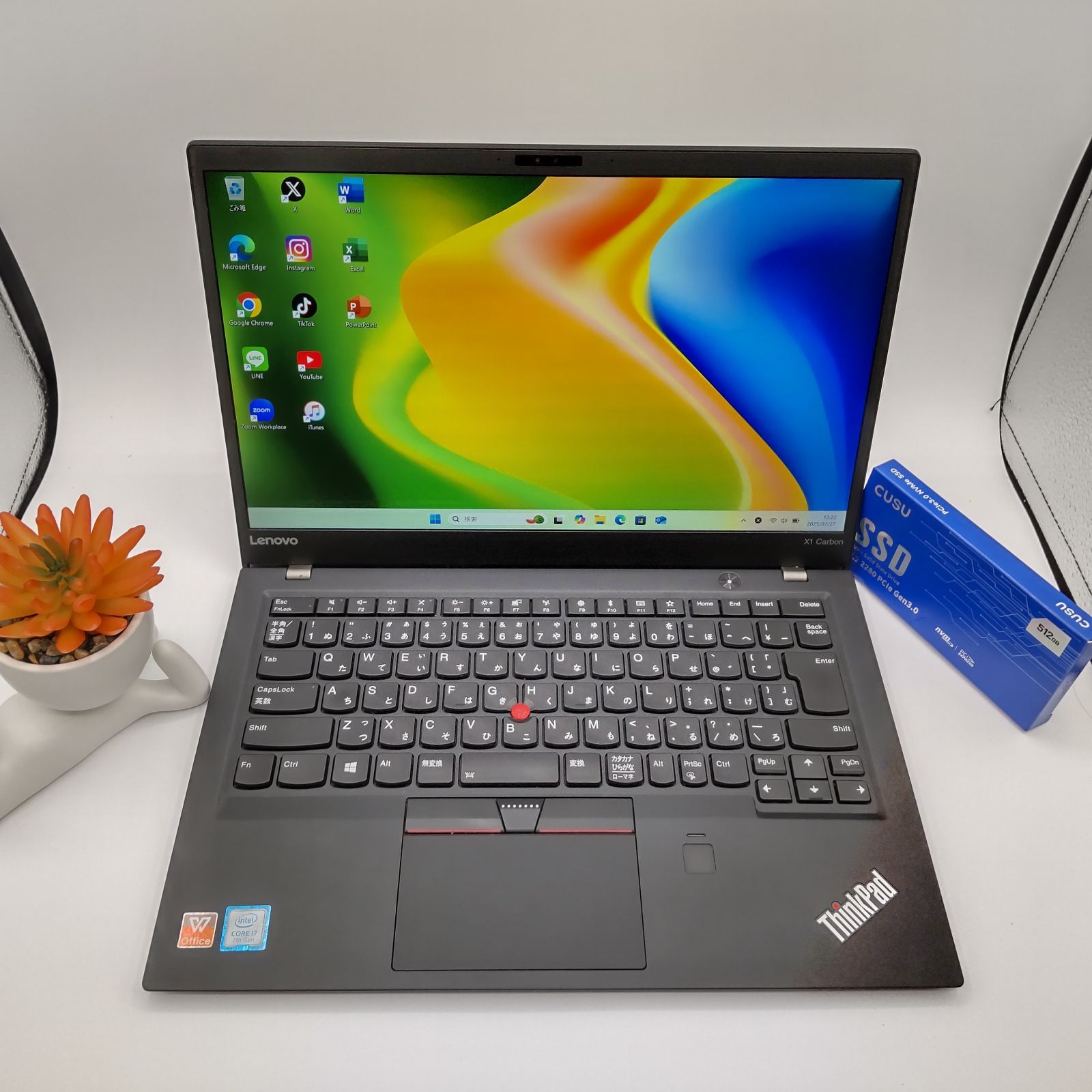 Lenovo - 準美品‼️ThinkPad X1☘i7☘メモリ16GB☘ノートパソコン☘保証付き Amazon.com: Lenovo ThinkPad X1 Carbon Laptop, High