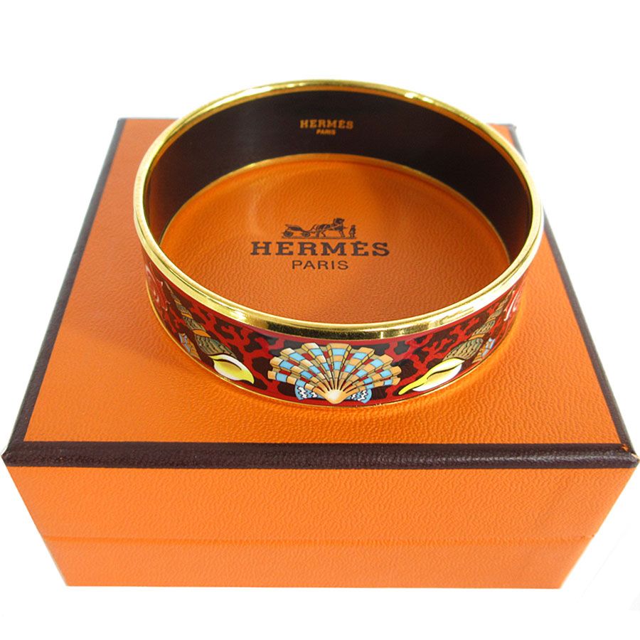 エルメス HERMES ブレスレット バングル エマイユ - メルカリ