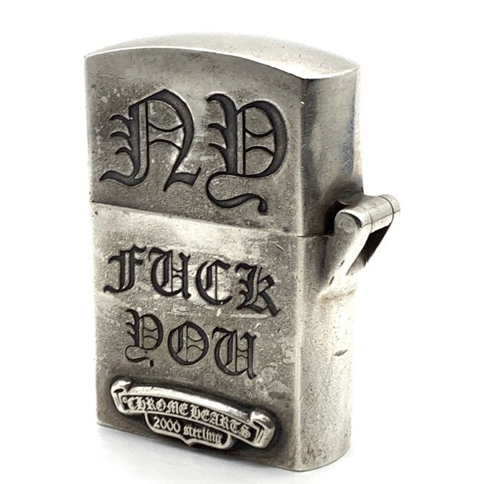 chromehearts クロムハーツ　zippo ジッポ　ライター　NY 限定 楽天市場】クロムハーツ【CHROMEHEARTS】【NY FUCK YOU】CH
