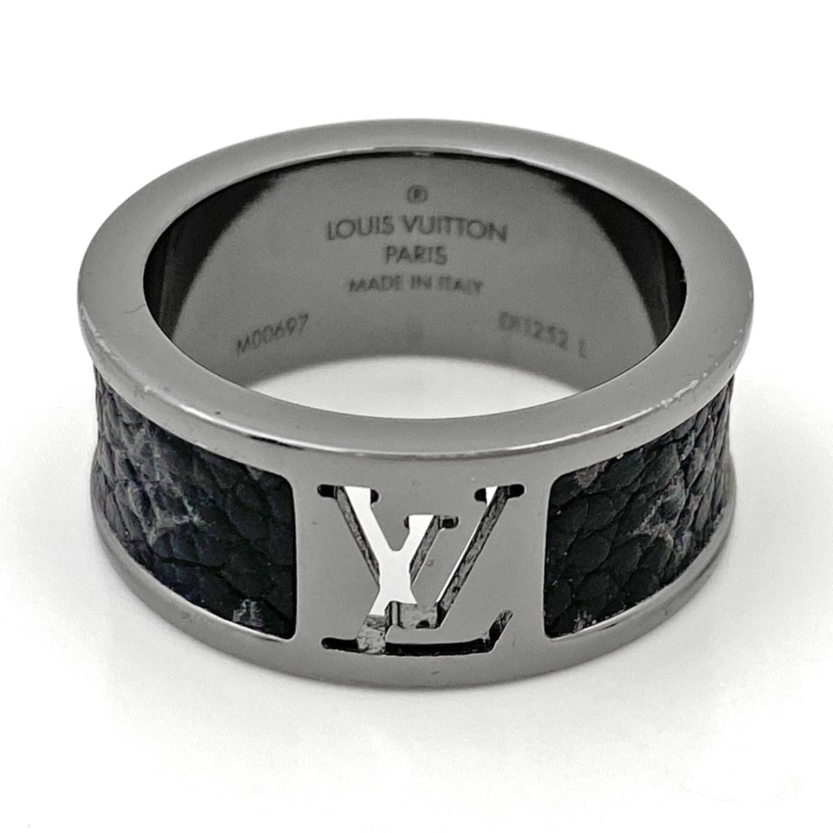 ルイ・ヴィトン Louis Vuitton バーグ モノグラム メダル 指輪 リング