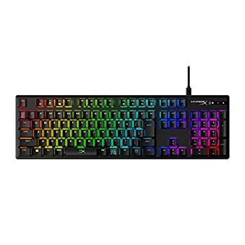 【中古】【日本語配列】 HyperX Alloy Origins RGB メカニカルゲーミングキーボード HyperXスイッチ ゲーマー向け メーカー2年保証 HX-KB6RDX-JP ( 4P4F6