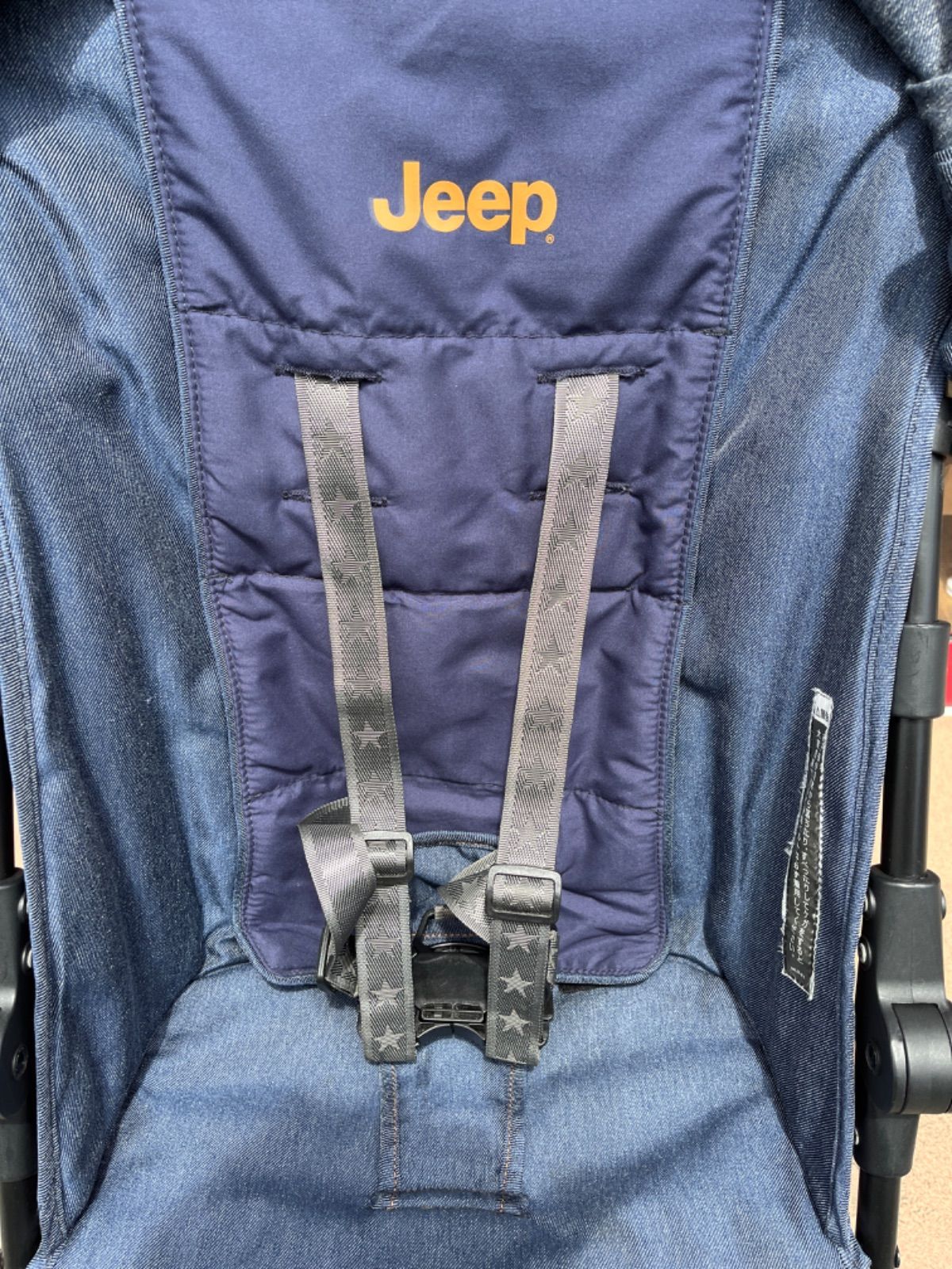 子供用品　Jeep ジープ　ベビーカー バギー デニム　　ベビーカー　ベビーバギー　ベビー用品