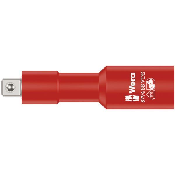 WERA ヴェラ 差込角3|8DR 絶縁 エクステンションバー IEC60900適合 全長91mm 004964 工具 ツール DIY 作業工具 道具