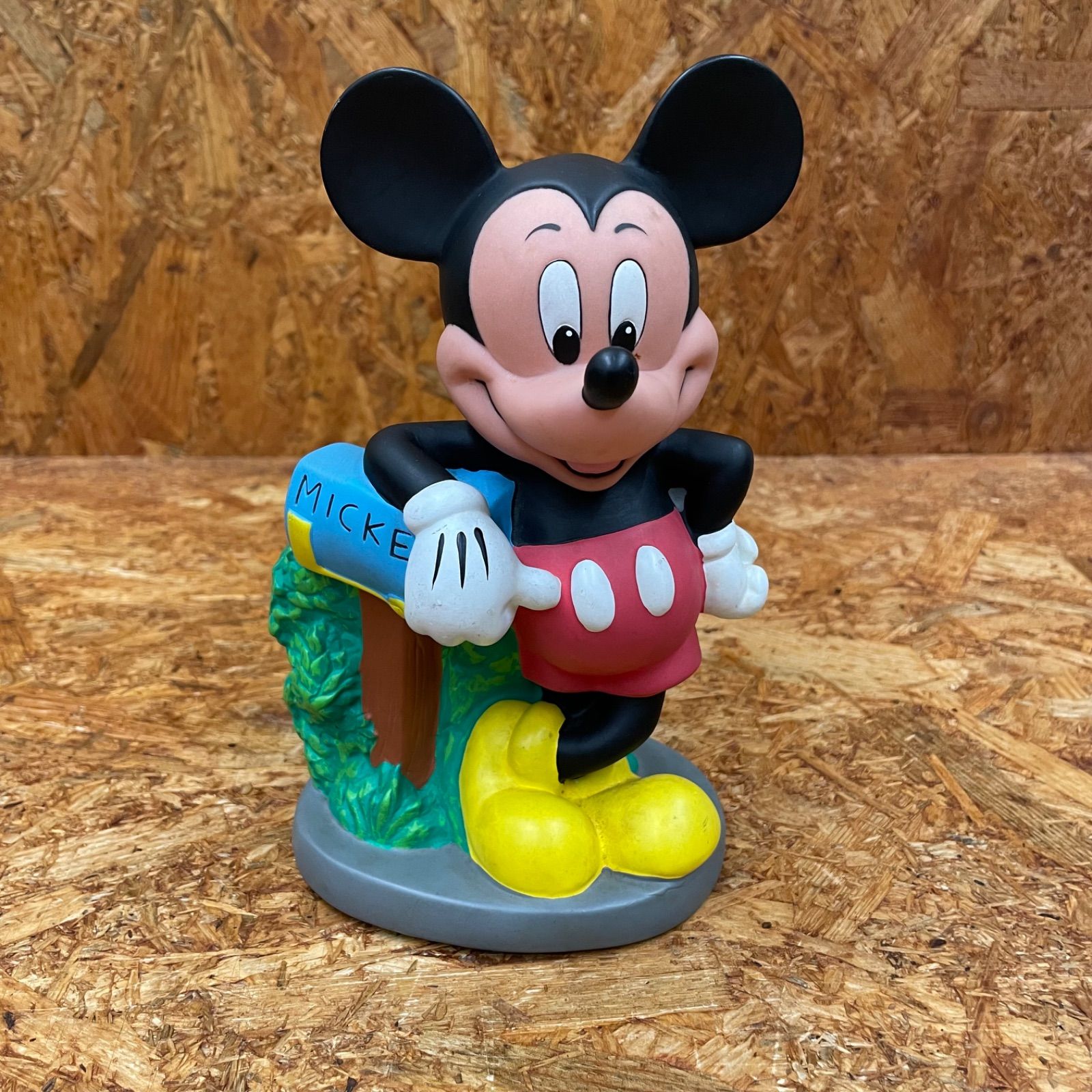 ミッキーマウス ソフビ 貯金箱 Disney ディズニー mickey キャラクター