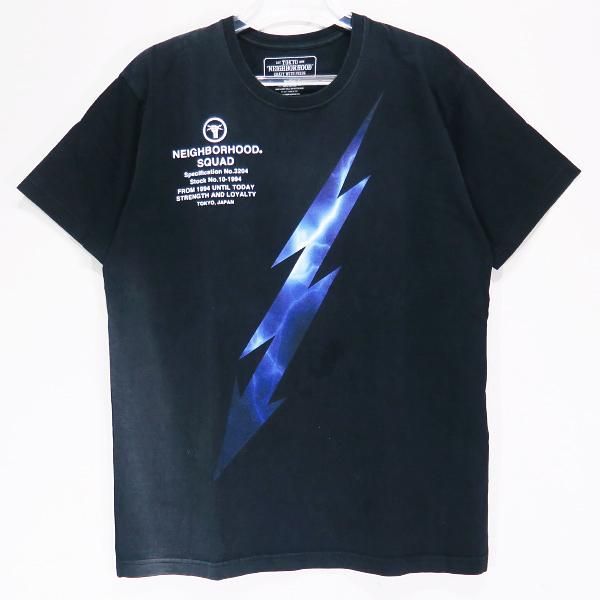 NEIGHBORHOOD ネイバーフッド 19SS LIGHTNING/C-TEE.SS 191PCNH-ST04 ライトニング ショートスリーブ  Tシャツ ブラック 半袖 カットソー - メルカリ