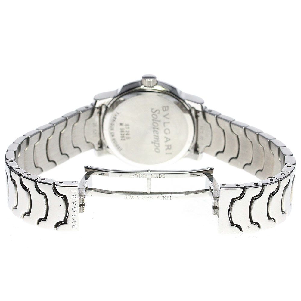 ブルガリ BVLGARI ST29S ソロテンポ デイト クォーツ レディース_  
