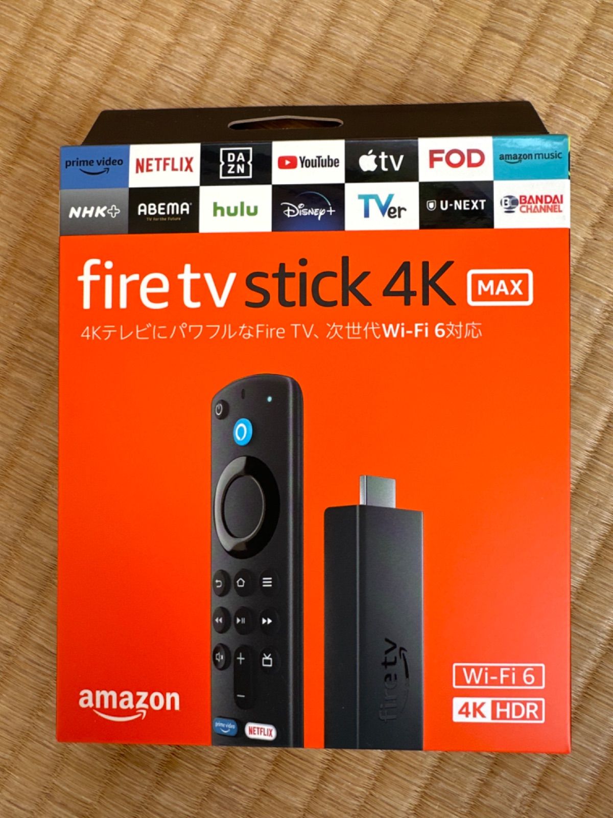 Amazon Fire TV Stick 4K Max 新品未使用 - Yネットストア - メルカリ