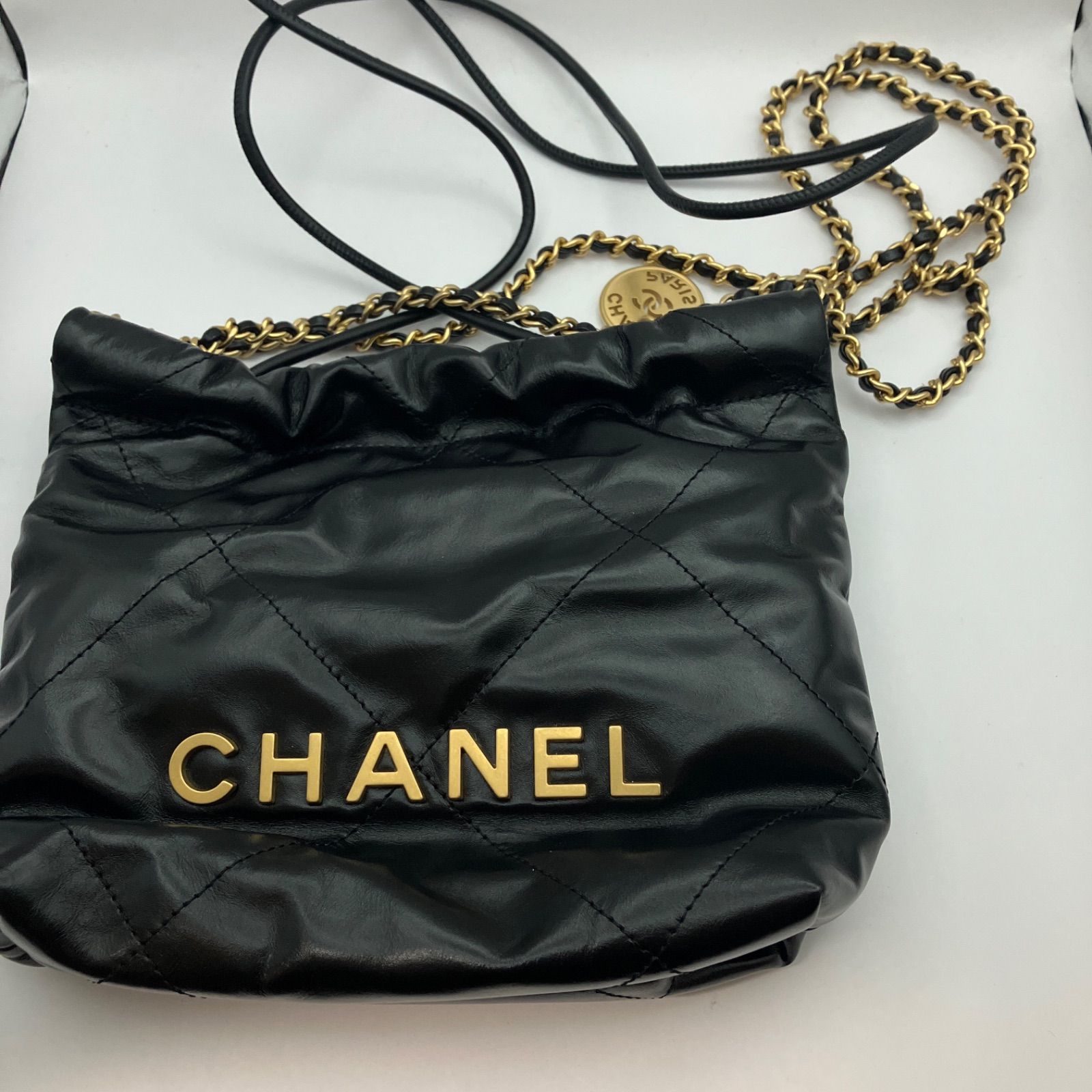 CHANEL 22 バッグ ミニ ショルダーバッグ ハンドバッグ - メルカリ