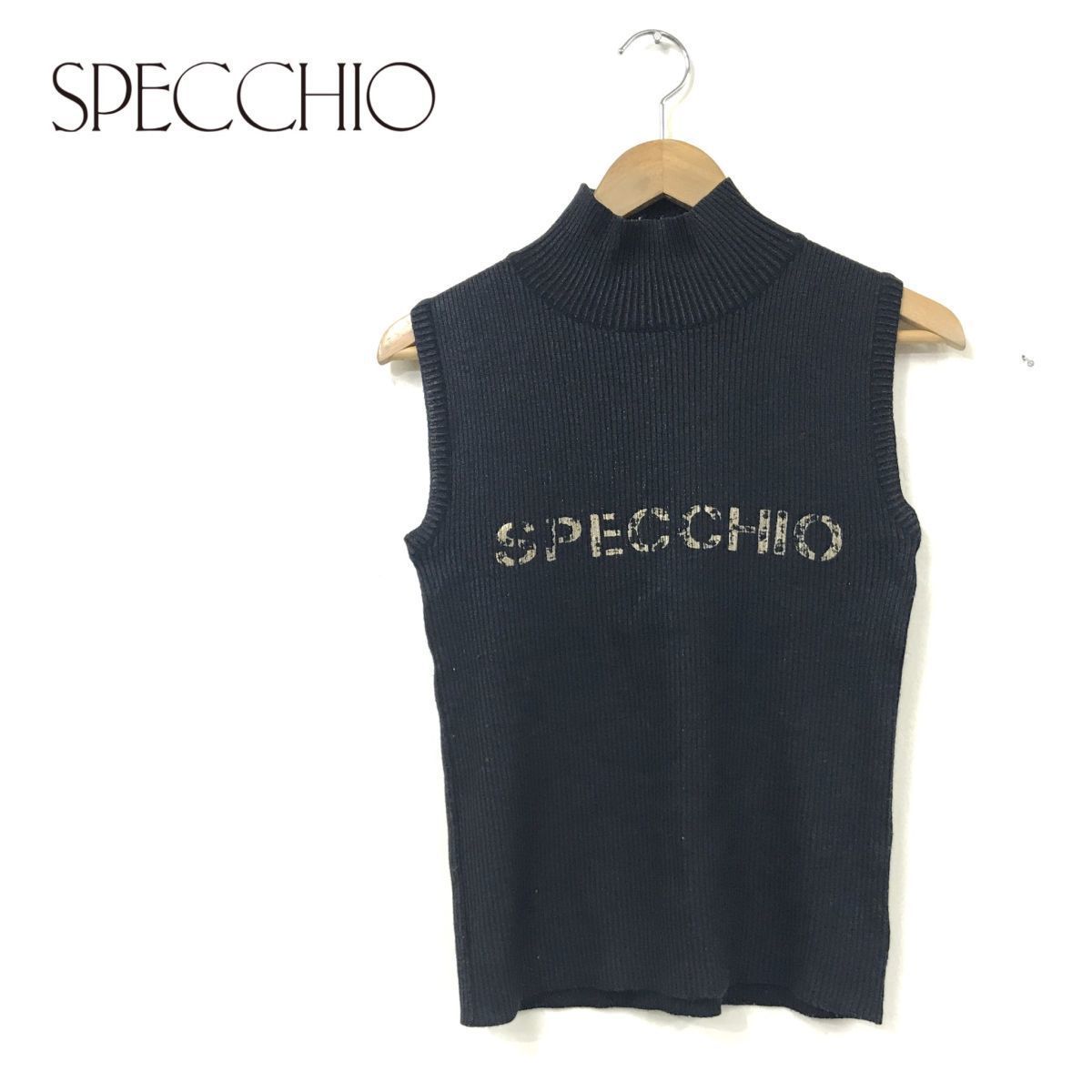 H976-N◇良品◇ SPECCHIO スペッチオ ノースリーブニット