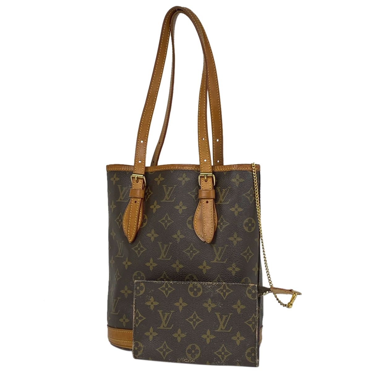 LOUISVUITTON ルイヴィトン プチバケットPM M42238廃盤品 85fjM ...