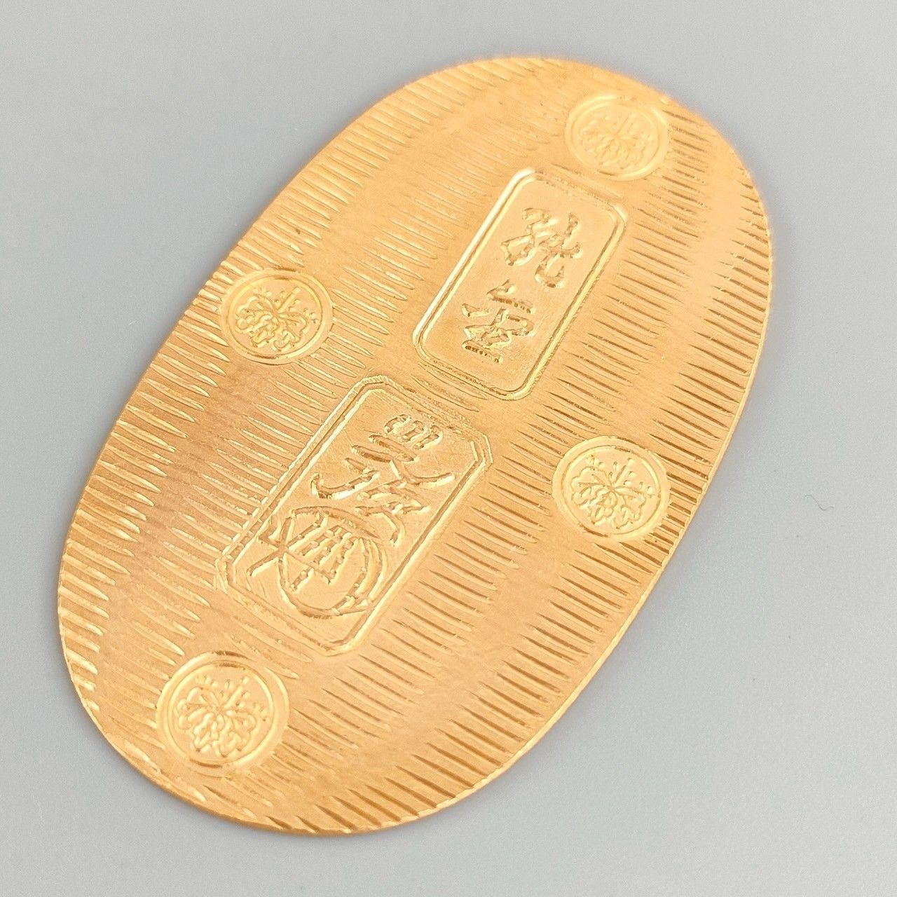 純金 K24 小判モチーフ 置物 20.19ｇ A940