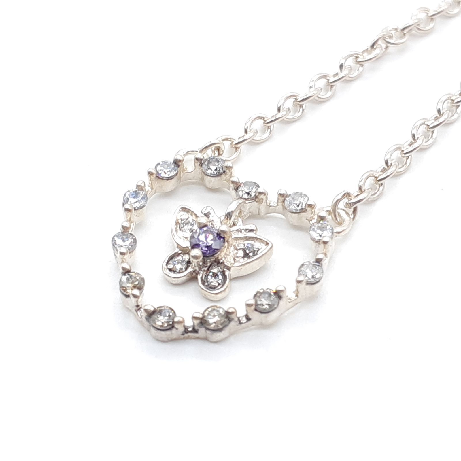 ANNA SUI アナスイ ネックレス SILVER 925 シルバー 蝶 バタフライ 
