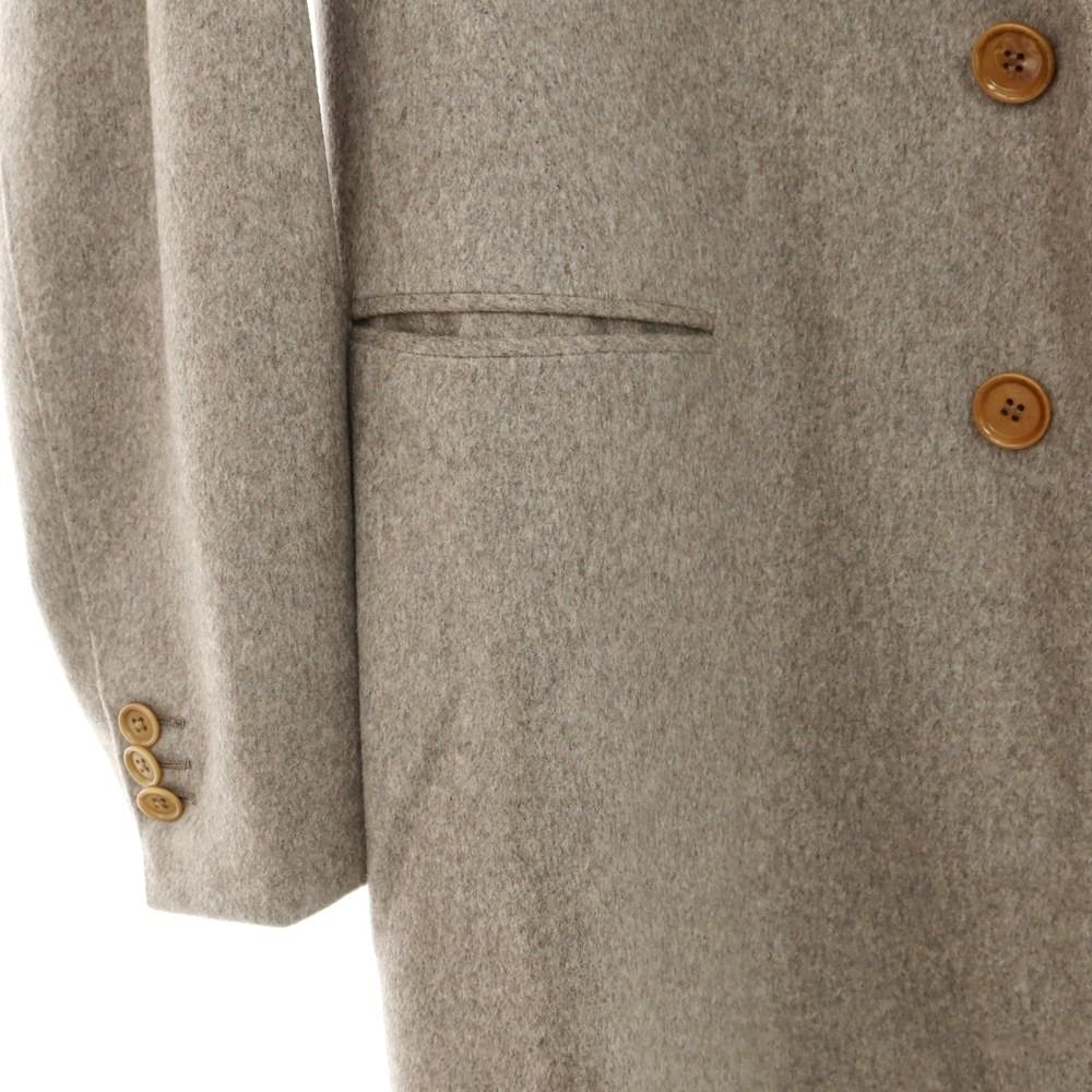 【美品】シャロン Sharon カシミヤ チェスターフィールドコート グレージュ 中古】シャロン Sharon カシミヤ チェスターフィールドコート